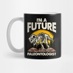 Cute I'm A Future Paleontologist Dinosaur Obsessed Mug